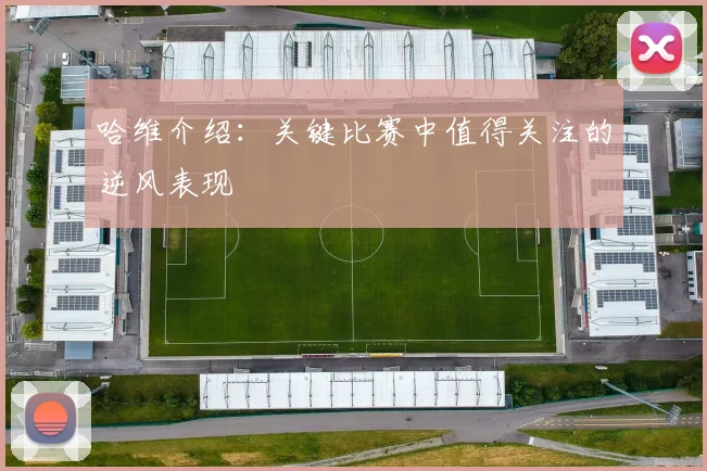 哈维介绍:关键比赛中值得关注的逆风表现
